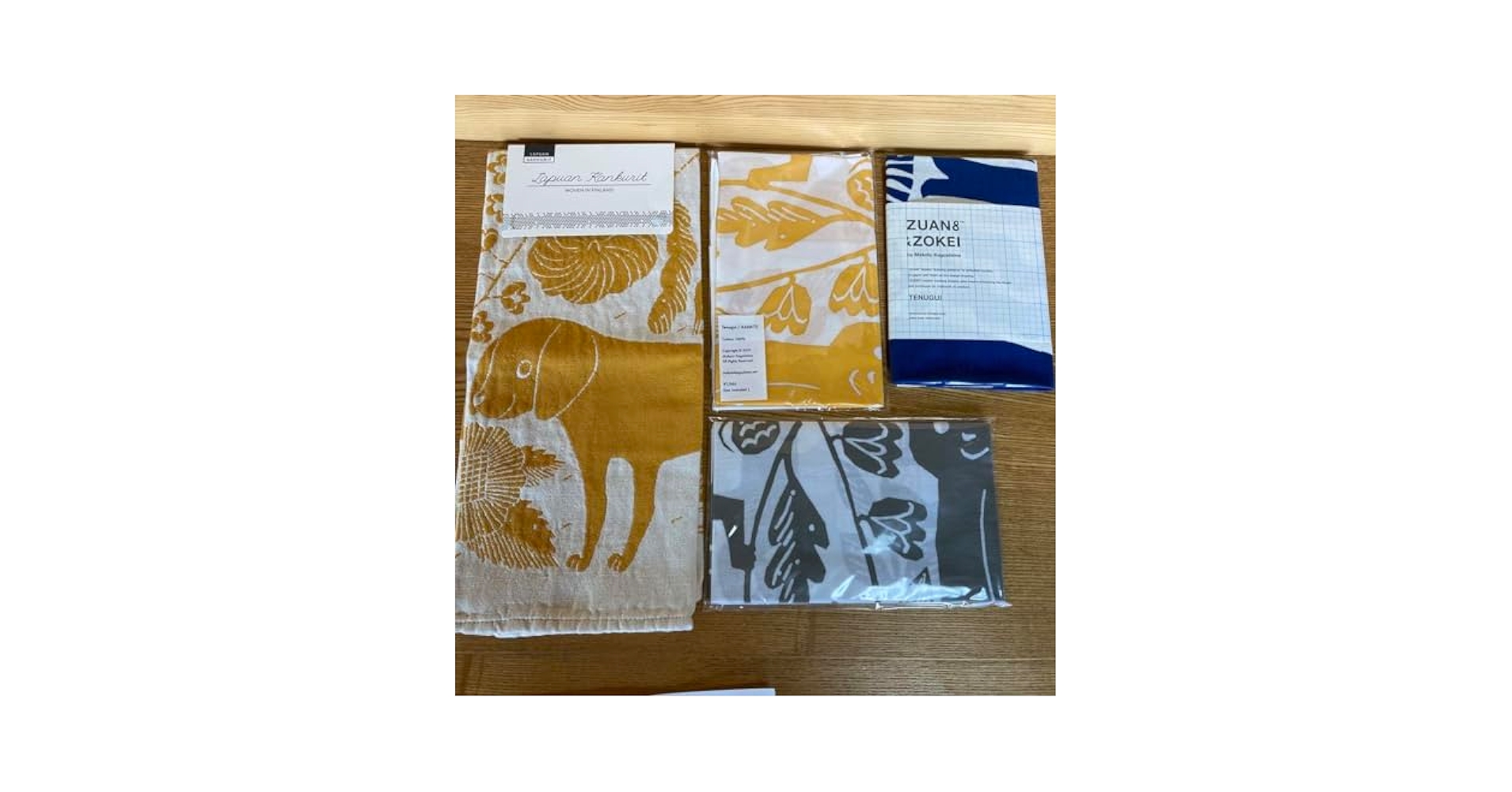 ラプアンカンクリ✖️鹿児島睦コラボ　キッチンタオル Amazon.co.jp: ラプアンカンクリ 鹿児島睦 コラボキッチンタオル